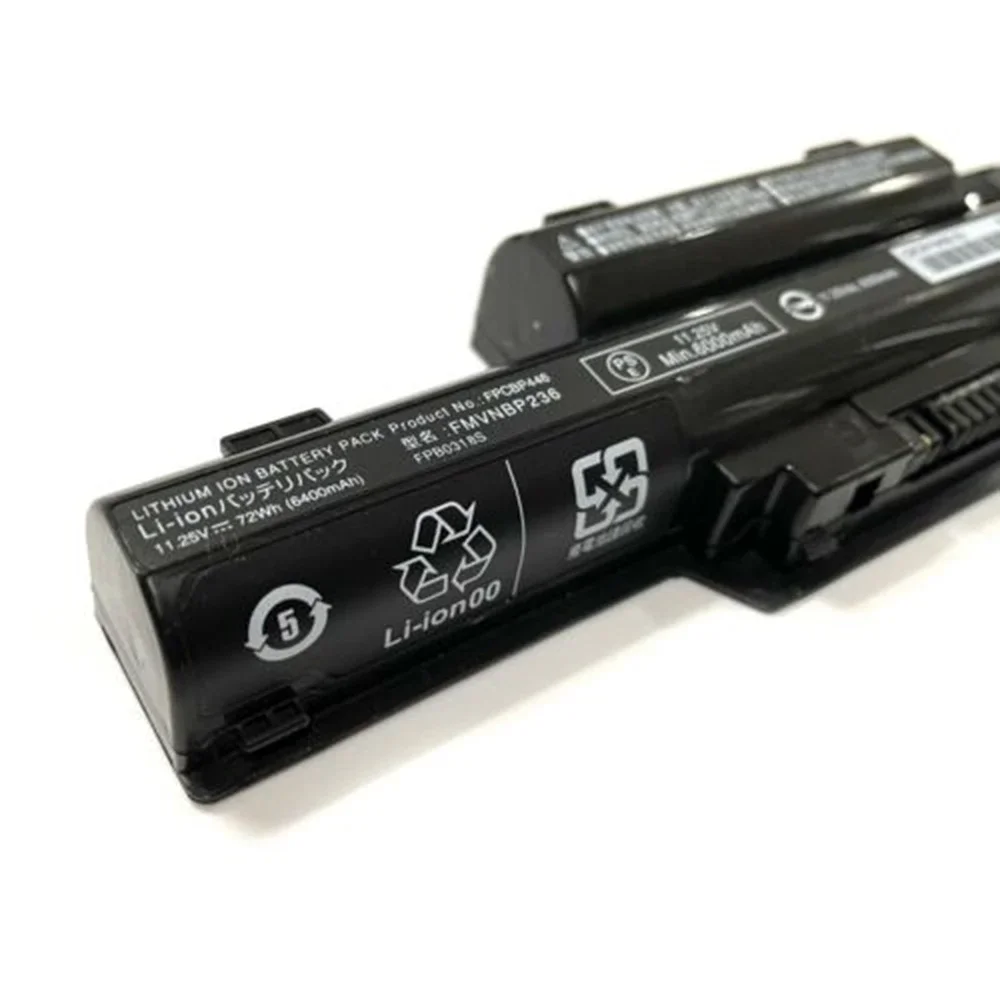 Brand New Original FPCBP446 10.8V 72Wh Laptop Battery for Fujitsu Lifebook E734 E736 T725 T726 FPB0318S FPB0344S FMVNBP236