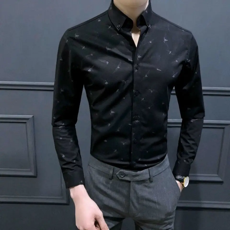 

Men's Autumn Fashion Print Casual Shirt