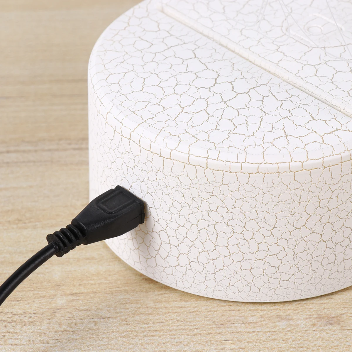 Lampa Nocna LED 3D Akrylowa z Efektem Dotykowym, Wzór Pingwin, Kolorowa Iluzja Świetlna, Dekoracja na Imprezę, Ślub, do Sypialni