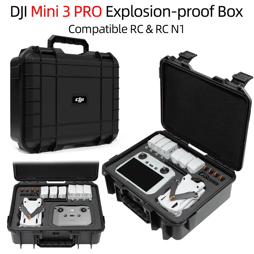 Case for Dji Mini 3 Pro Drone Hard Cases Waterproof Carrying Bag Handbag For Mini 3 Pro Accessories