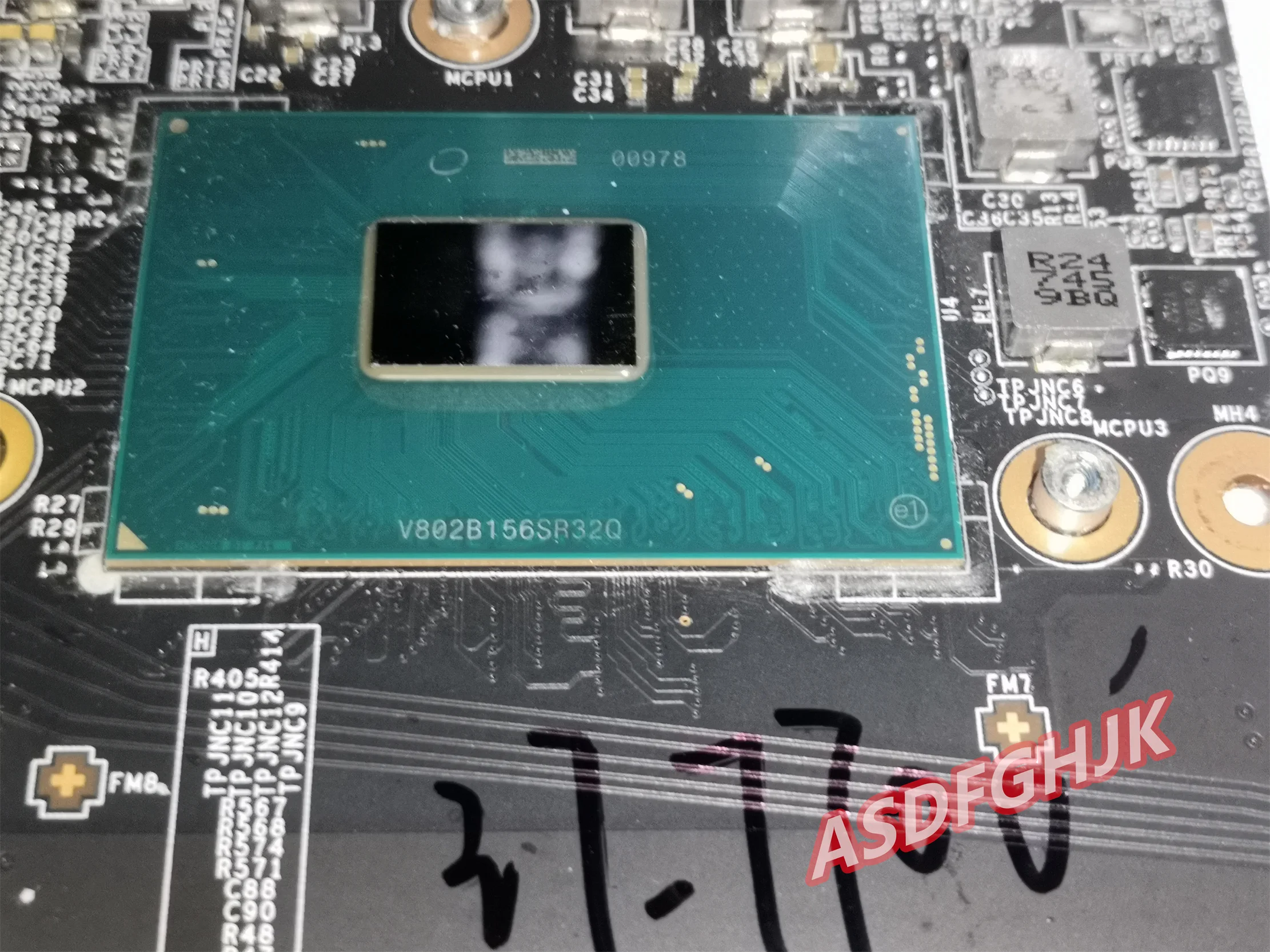 MS-16K31 for MSI GS63VR GS73VR 7RG STEALTH PRO MS-17B3 MOTHERBOARD WITH I7-7700HQ CPU AND P4000M 100% Tested OK