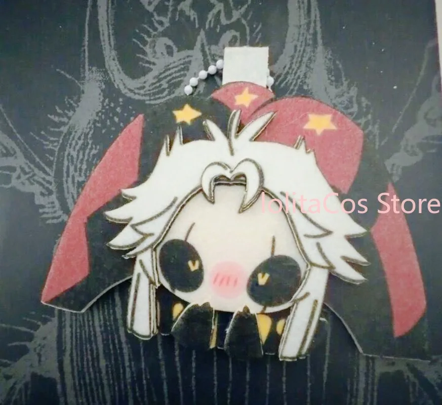 Llavero Colgante de Tela No Tejida Hecho a Mano con Diseño de Pierrot de The Freak Circus, Lindo Dibujo Animado, Decoración para Bolsos, Regalo de Cumpleaños para Fans del Anime, Navidad, Cosplay