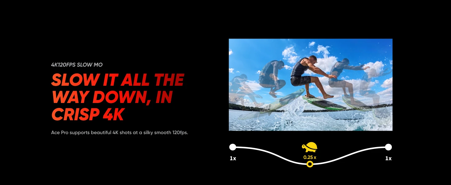 Insta360 Ace Pro Wasserdichte Action-Kamera mit Leica 1/1,3-Zoll-Sensor, KI-Geräuschunterdrückung für bessere Bilder, 4K120fps – Detail 4
