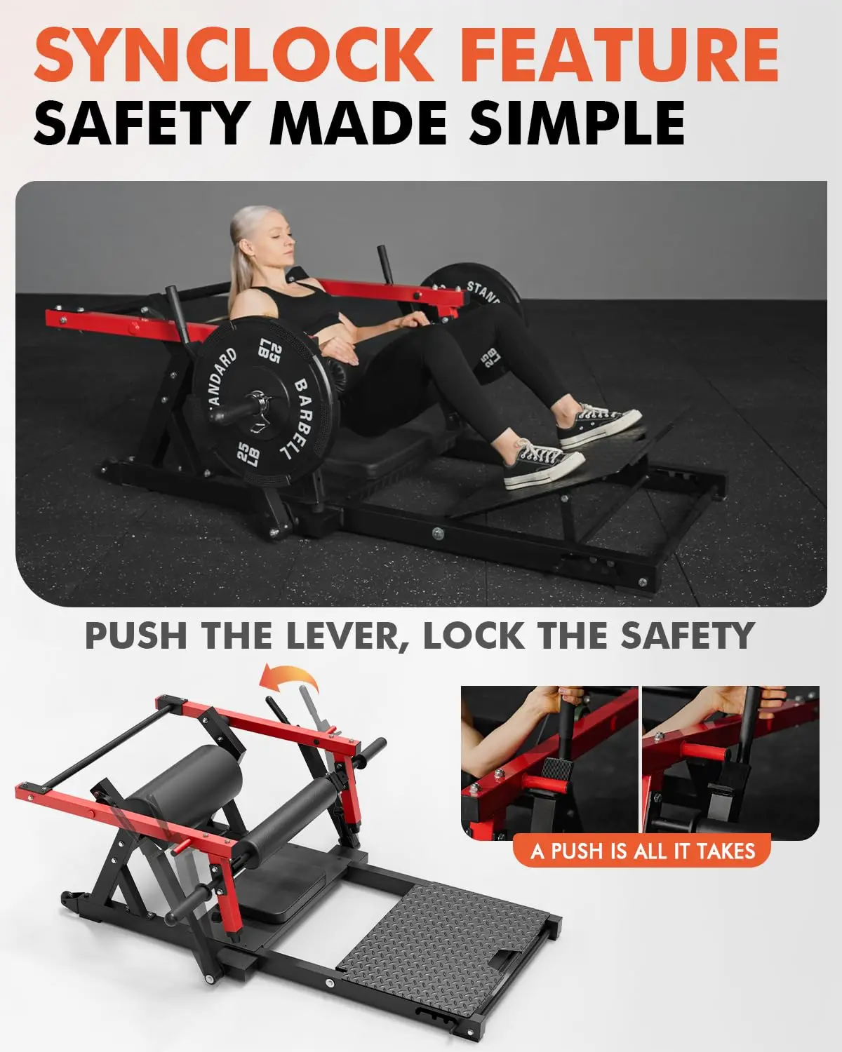 Hip Thrust Machine, 800LBS Plate-Loaded Glute Bridge Machine with Weight Holder, Heavy Duty Butt Exercise Equipment, Customized