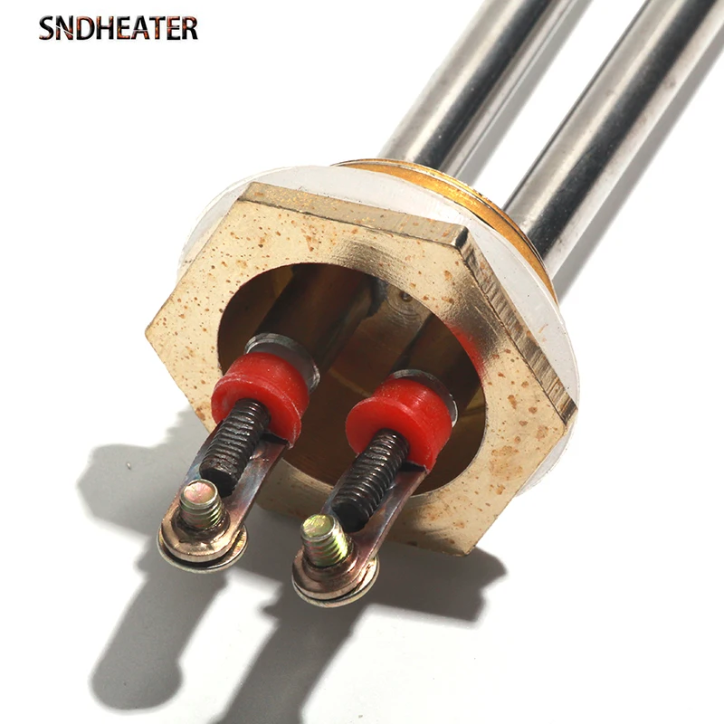 SNDHEATER Electric Boiler Heater Heating Tube with Accessories 304SS DN25/32mm G1\