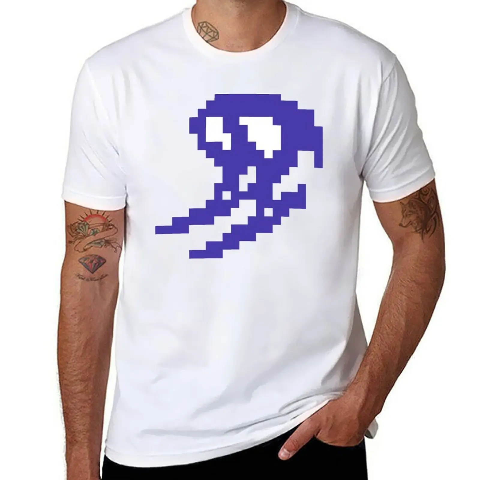 

Horace goes Skiing - Commodore 64 T-Shirt man t shirts cotton man t shirt graphic T-Shirt