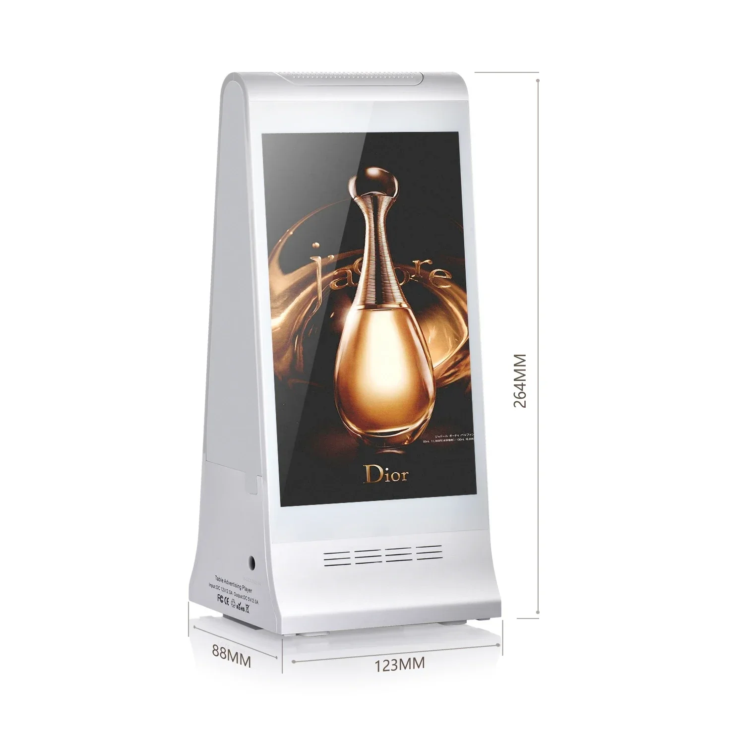 new arrivals 2023 trending products order call CMS double side digital kiosk portable advertising display restaurant equipment