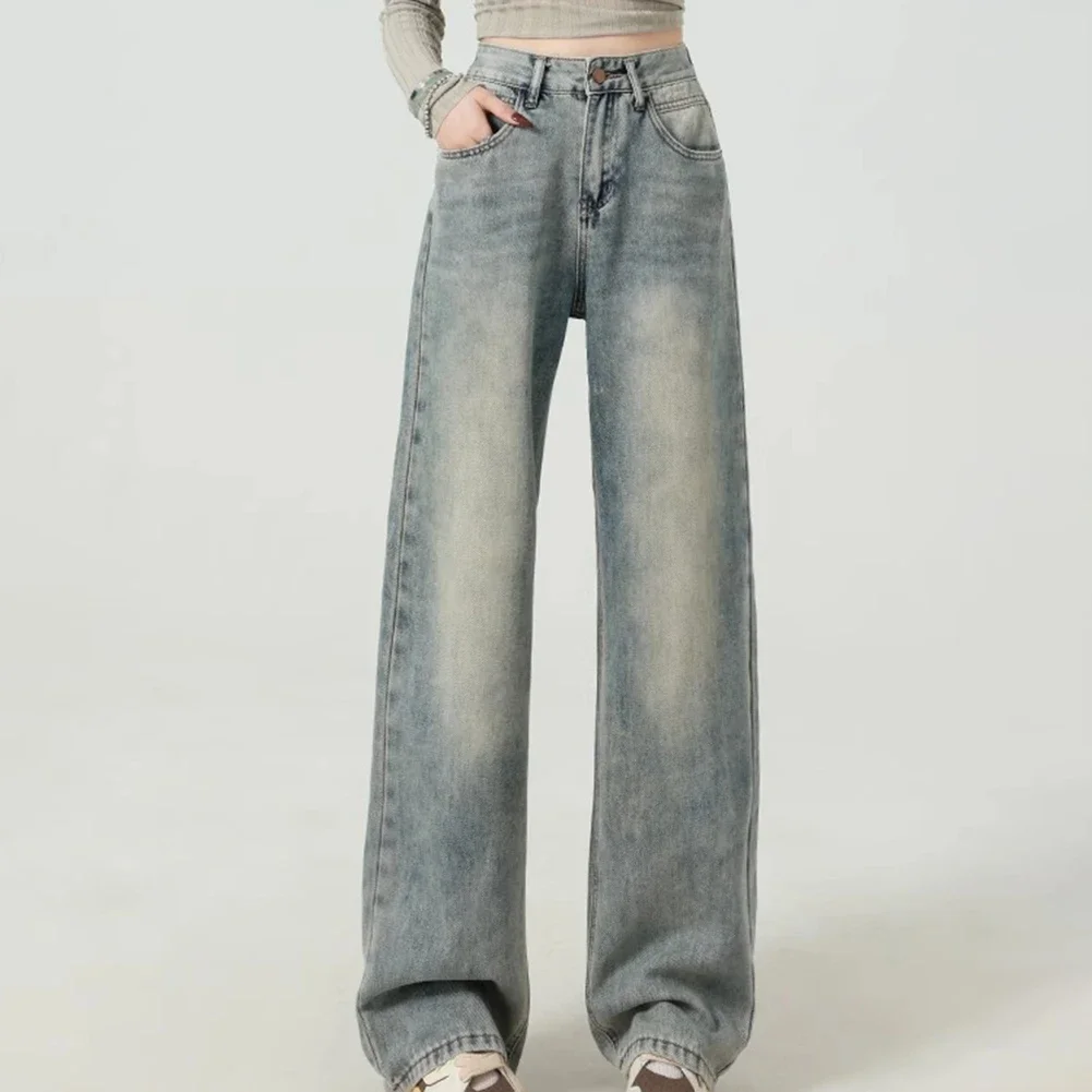 

Casual Outing Everyday Use High Waist Pants Versatile High Waist Trousers Cotton Pants Hot Girl Style Slightly Elastic