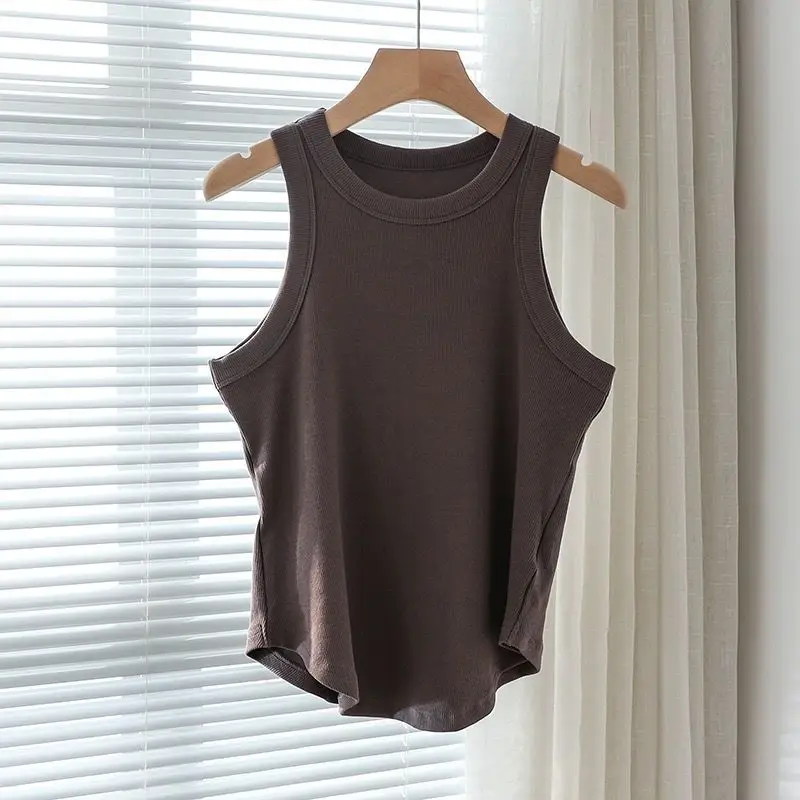 Women Slip shirts Pullovers Sleeveless Camisole Women Sweatshirt Retro Y2k Shirts Vest Waistcoat Ladies Tops Girls T-shirts