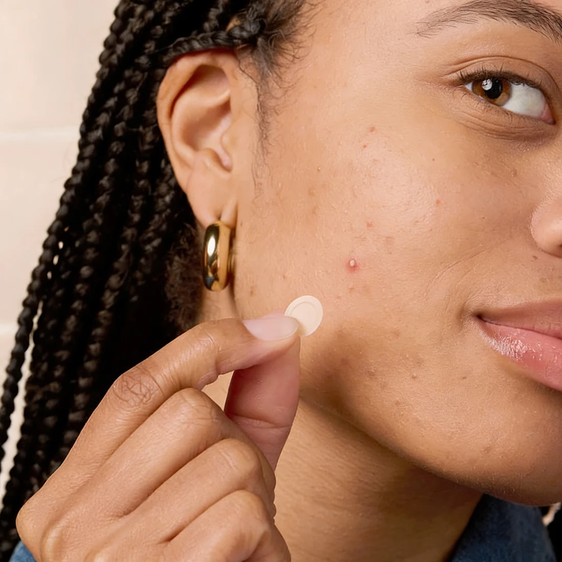 360 قطعة + 12 قطعة رقعة حب الشباب غير المرئية الغروانية المائية لتغطية الزيت والعيوب، رقعة حب الشباب الغروانية المائية النهارية للعناية بالبشرة #4