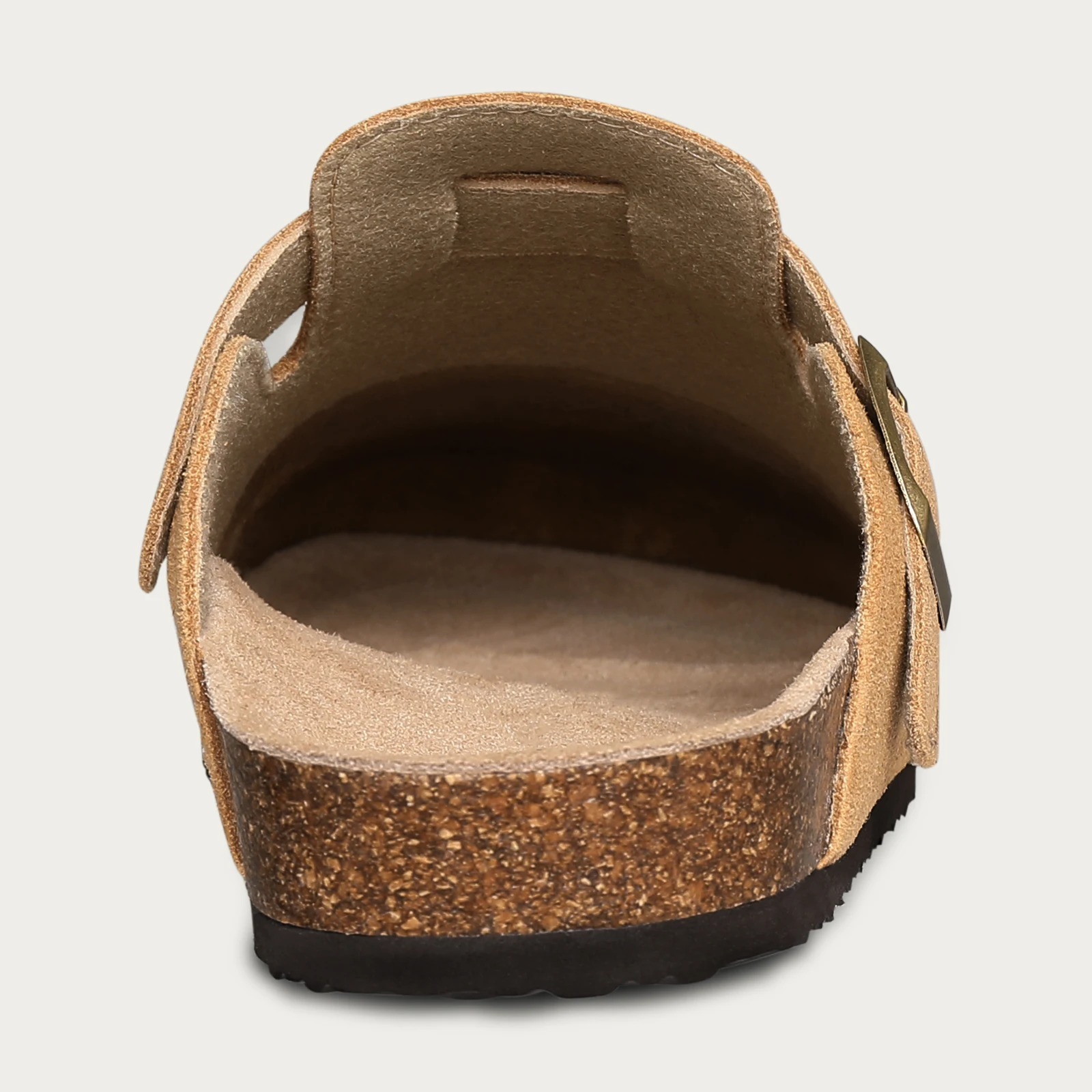 Shevalues Wildleder-Clogs für Damen und Herren, Sommer-Kork-Mules, Weiche Fußbett-Sandalen mit Fußgewölbestütze, Neue Freizeitmode, Echte Clogs – Detail 22