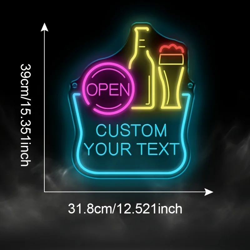 Custom Bar Neon Sign - LED 