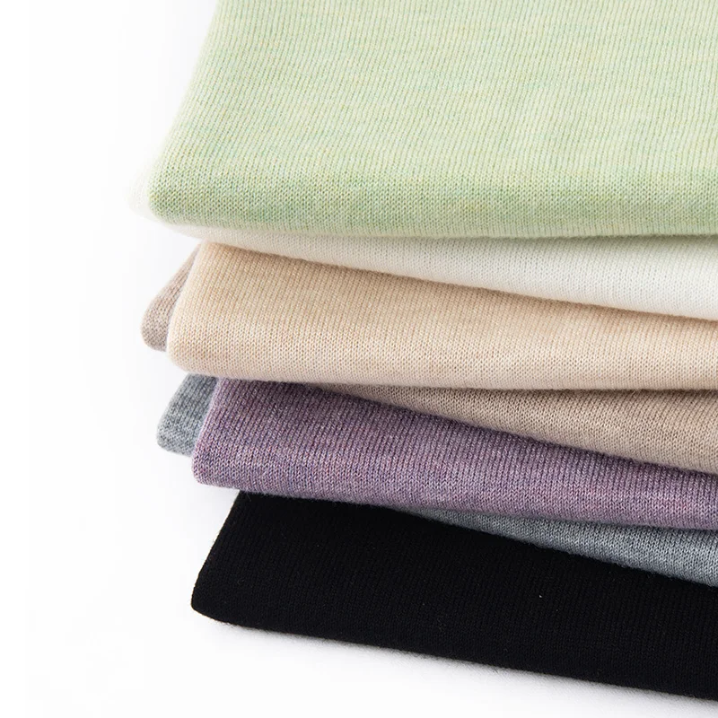 Novedad de verano, suéter tejido de manga corta con cuello redondo, camiseta de lana informal fina de seda helada para mujer, Top holgado con temperamento