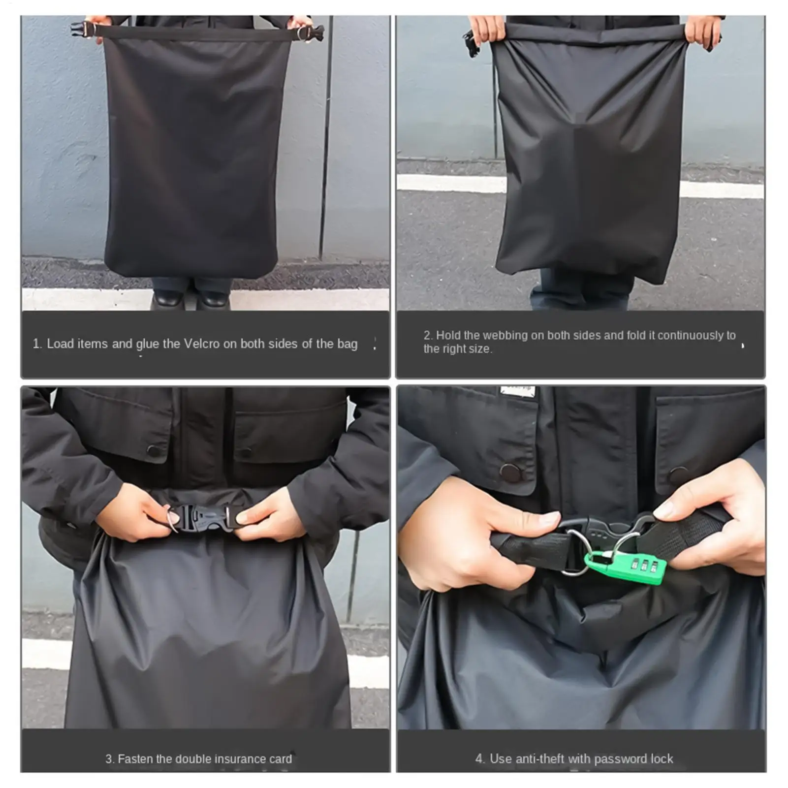 

Welding Helmet Bag Waterproof Carrying Oxford Case Large Capacity Hockey Helmet Bag For Commute Travel Riding Parking Garage