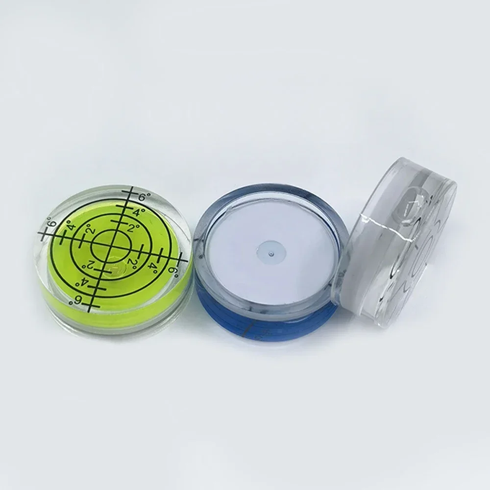 Alat ukur Level lingkaran, aksesoris Level gelembung Levelling presisi tinggi Diameter 32MM