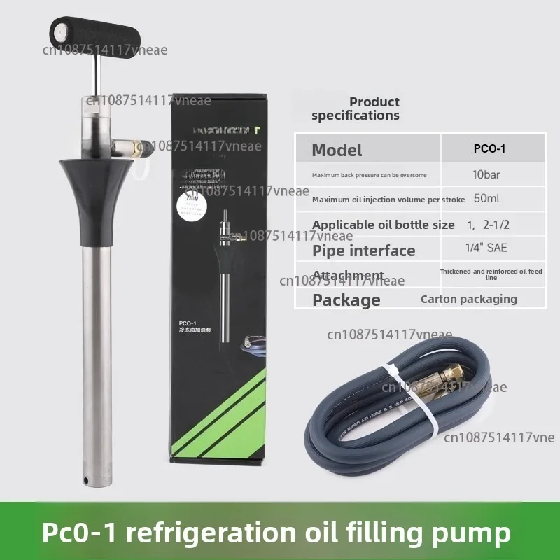 Manuelle Ölfüllpumpe Gefrierschrankölfüllpumpe PCO-1/R1/2 Handheld