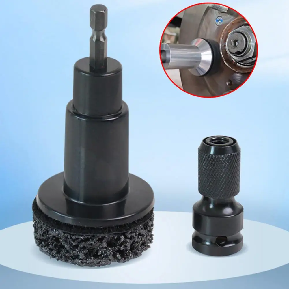 أداة إزالة مسمار مجموعة صيانة السيارات لإزالة الصدأ الدقيق محور العجلة أداة إعادة تسطيح لدوار مسمار سريع #2