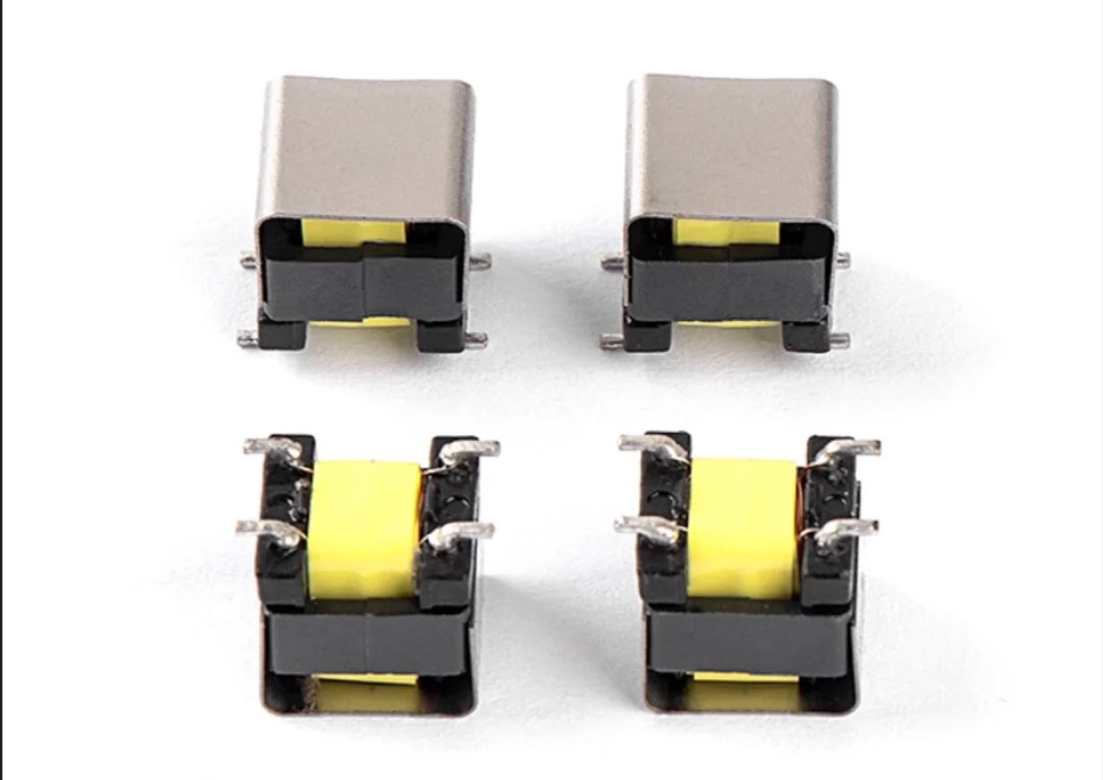 10 pieces per lot TPEE8.3 surface mount common mode inductor for 5, 10, 20, 30, 40, 50 MHz isolation LED power filter. Manufactu