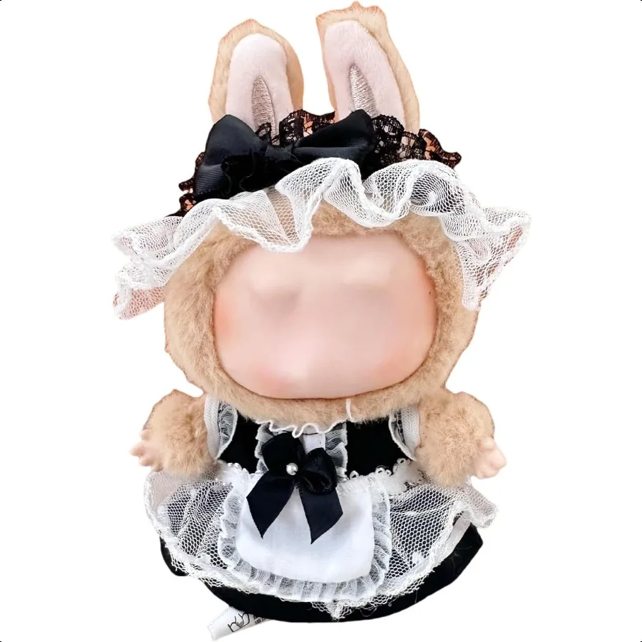 

Cute Doll Clothes No Doll 17cm Doll Outfit Fashion Overalls Set Dr Up Clothes Handcrafted Accories Stylish (Colour F)
