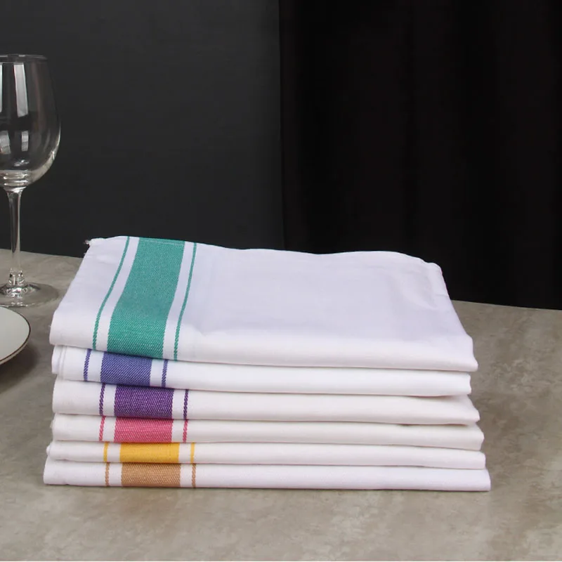 European Napkin Cloth Kitchen Towel Placemat Cotton Cup Cloth Mat for Hotel Restaurant Kitchen Accessories Cleaning Tool Coaster