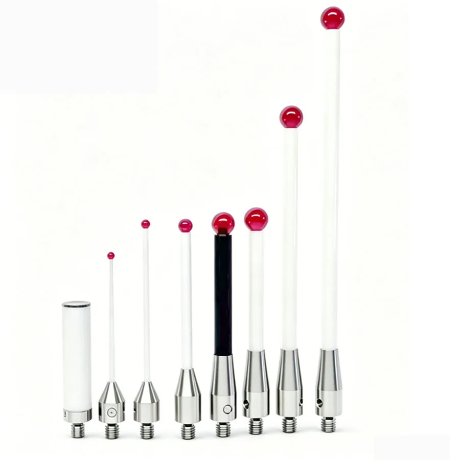 M4 machine tool measuring needle CNC probe ruby measuring head solid hollow ceramic rod measuring needle A-5000-3709/3712