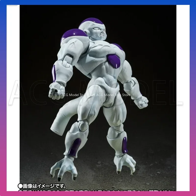 Em estoque novo bandai shf dragon ball série full power frieza anime figura de ação brinquedos modelo presente coleção