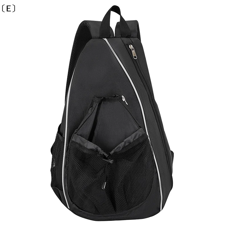 

〔E〕Reversible Pickleball Paddle Backpack For Men Women Sports Tennis Racquetball Badminton Travel Sling Bag Carry〔Winter5〕
