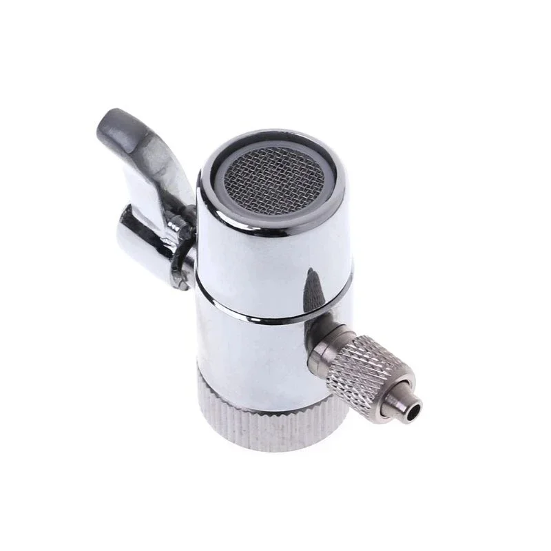 Grifo con filtro de agua, válvula desviadora, sistema Ro, conector de tubo de 1/4 \