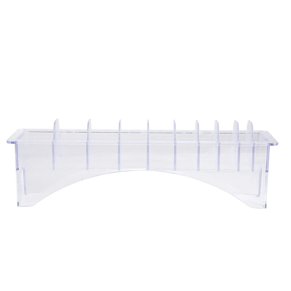 Limit Comb Storage Box Hair Clipper Positioning Caliper Comb Organizer Case10 Slots