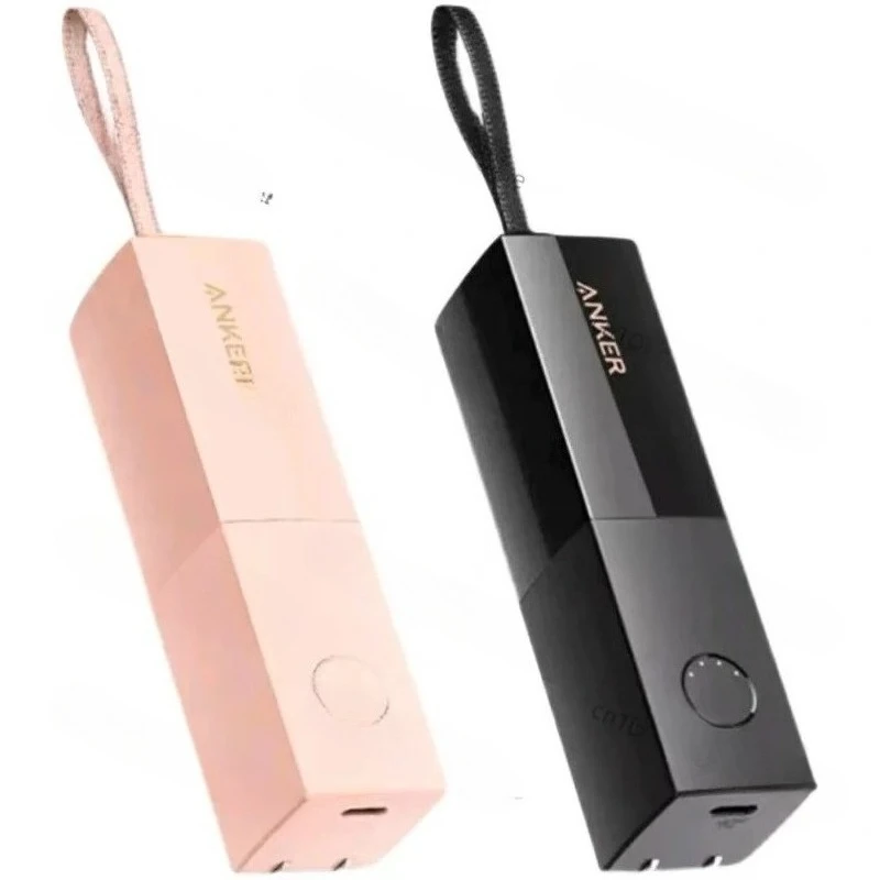 Anker 5000mah Energy Bar Power Bank Compact Portable 2-in-1 Charger with Plug A1633