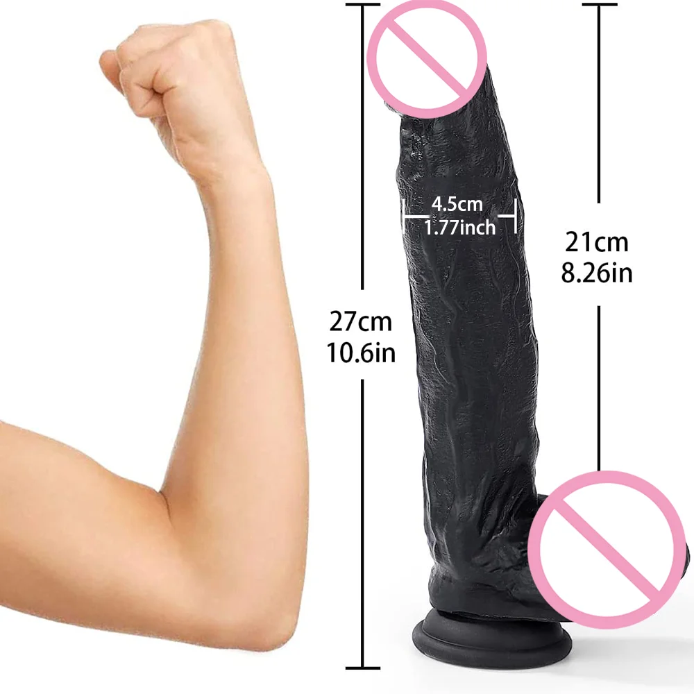 11 inch Dildo Strapon Phallus Huge Large Realistic Dildos Silicone Penis With Suction Cup G Spot Stimulate 18 Sex Toys for Woman