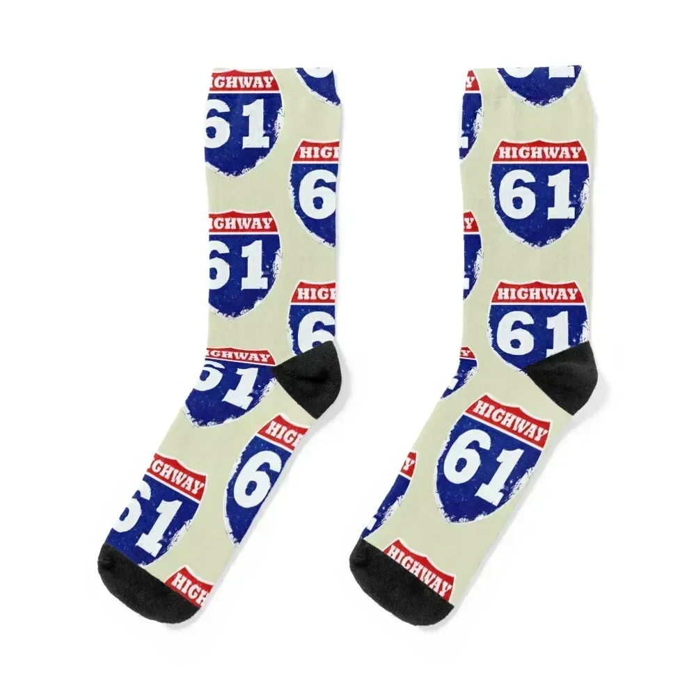 

Highway 61 Revisited Socks christmas gifts FASHION New year's Women Socks Men's