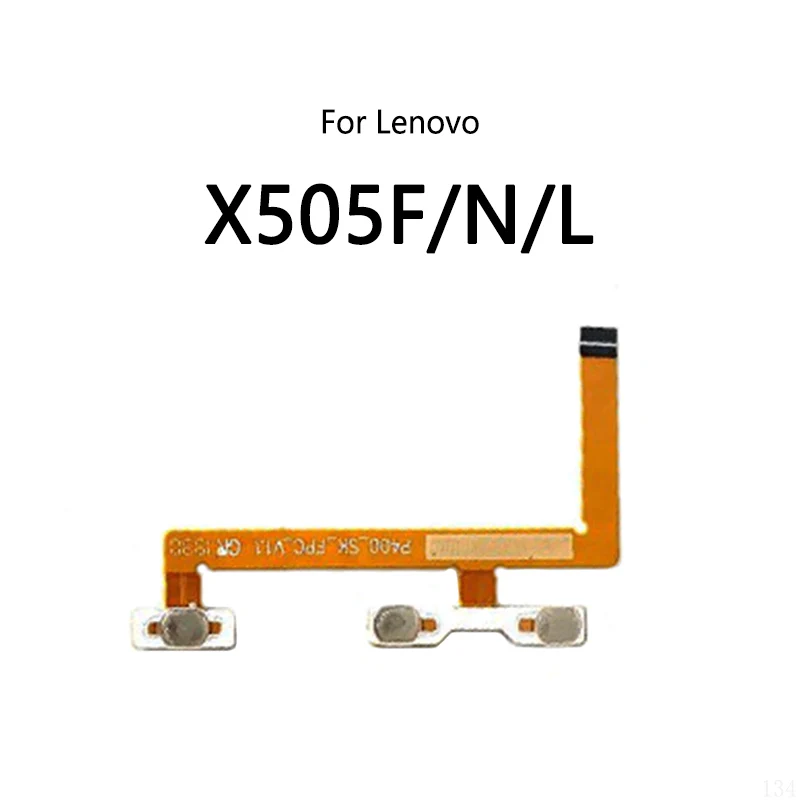 Power Button Switch Volume Mute Button On / Off Flex Cable For Lenovo Tab M10 TB-X505F X505N/L X505F X605M X605F X605LC X605FC