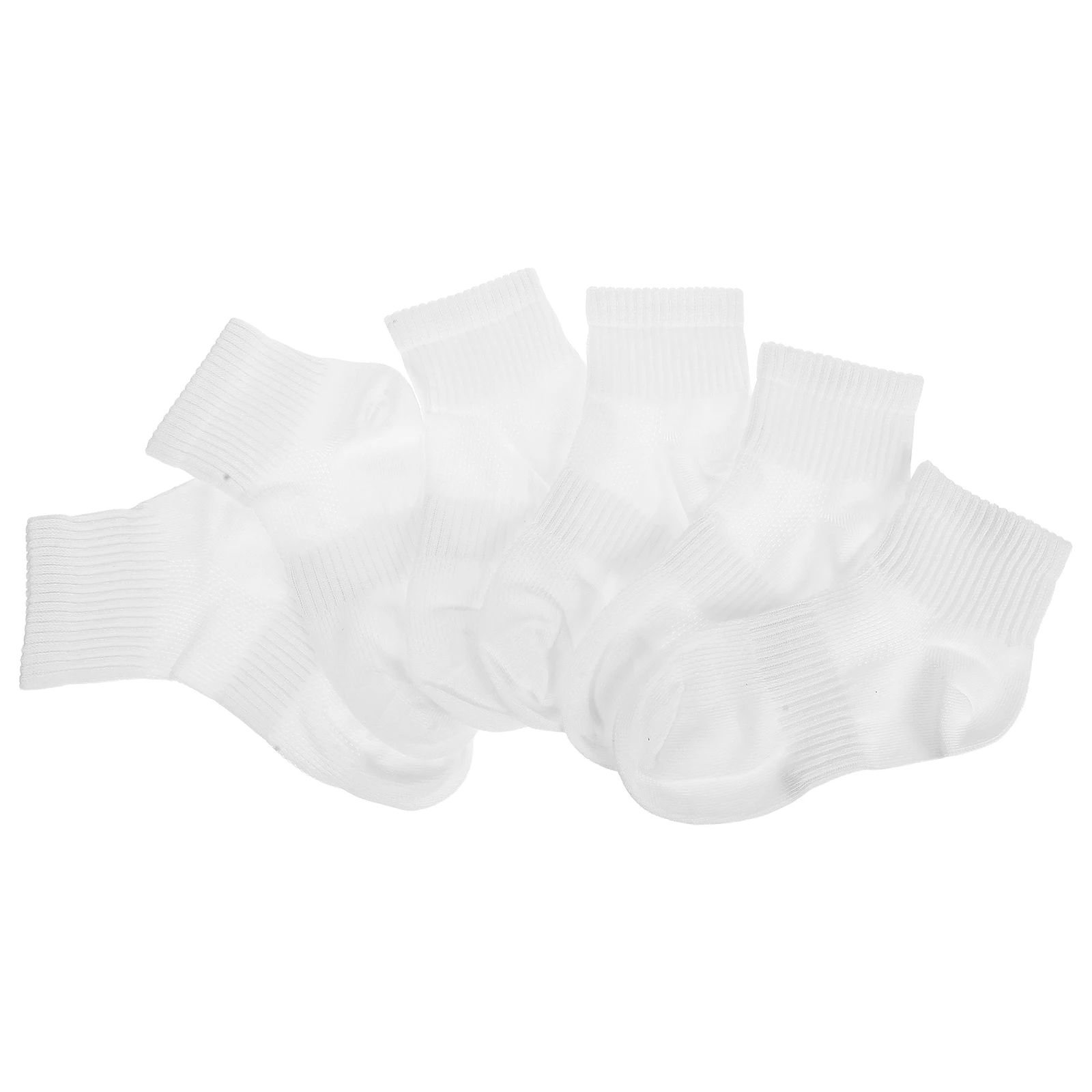 

3Pairs Kids Cotton Sports Socks Breathable Sweat Absorbing Elastic Fit for Soccer Basketball Boys Girls Socks for Boys