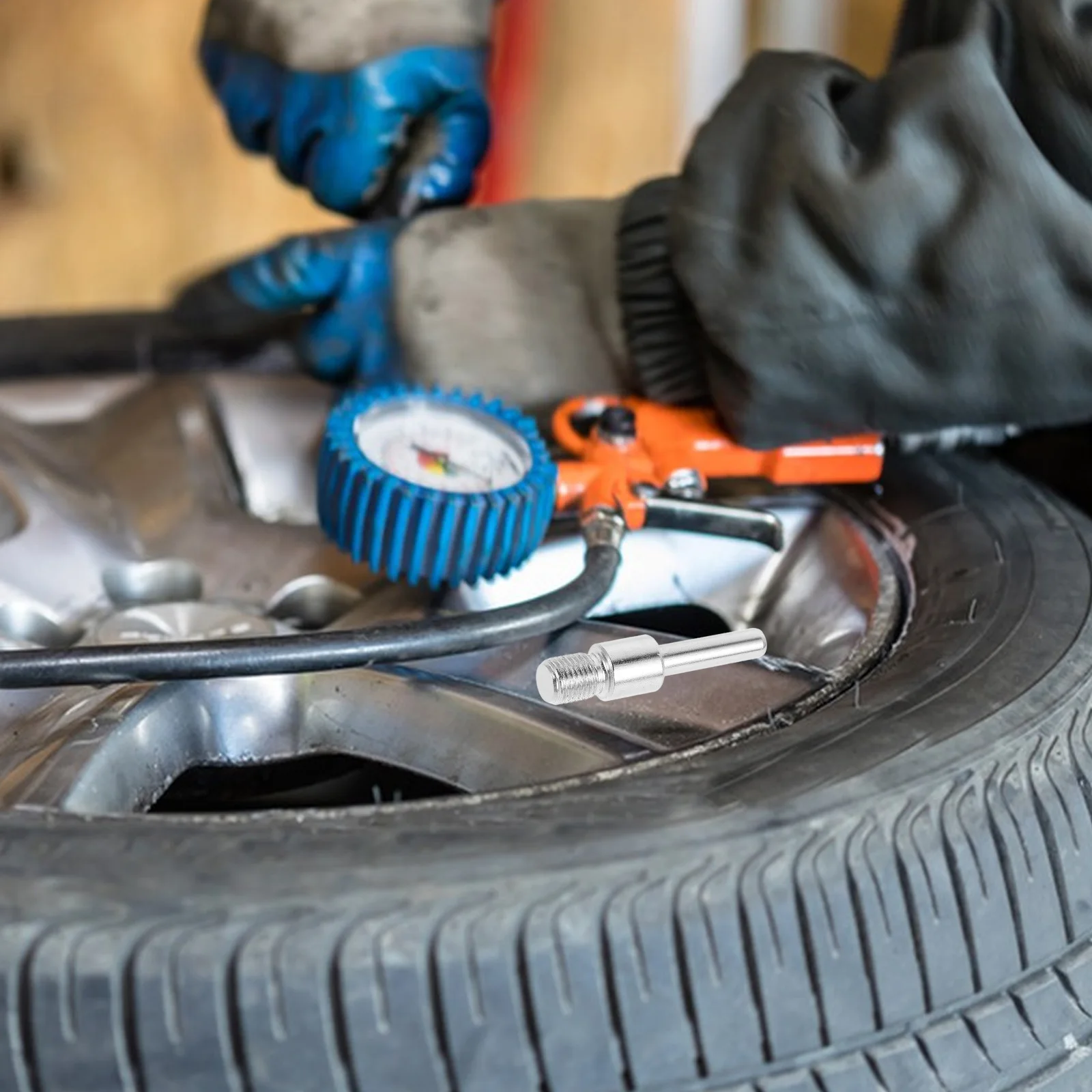 

Vehicle Tire Repair Kit Compact Pole Userfriendly Design Bowl Type Grinding Head Efficient Restoration Car Tires Tool