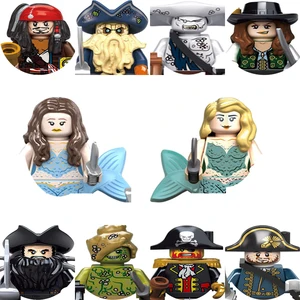 Pirates des Caraïbes Sirène Princesse Tamara Syrena Marine Impériale Soldier Sailor Barbosa Blocks Jouets Cadeau pour enfants 8 meilleures ventes Lego Pirates - No 8