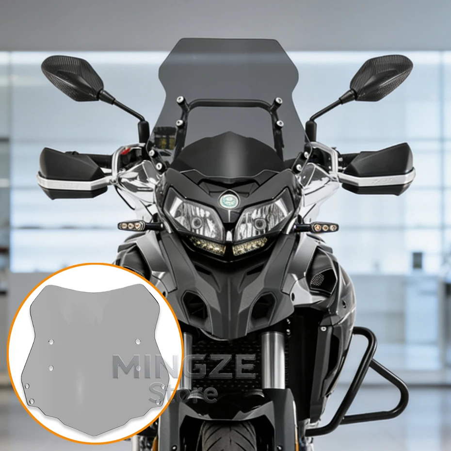 

For Benelli TRK502 TRK502X TRK 502 502X 552 552X TRK552X Motorcycle Windscreen Double Bubble Windshield Screen Wind Deflectors