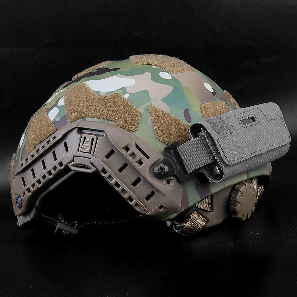 Tactical NVG Counterweight Kit FAST Helmet Counterbalance Weight Pouch for OPS-Core/Crye/MICH/Team Wendy Helmet,Helmet Accessory