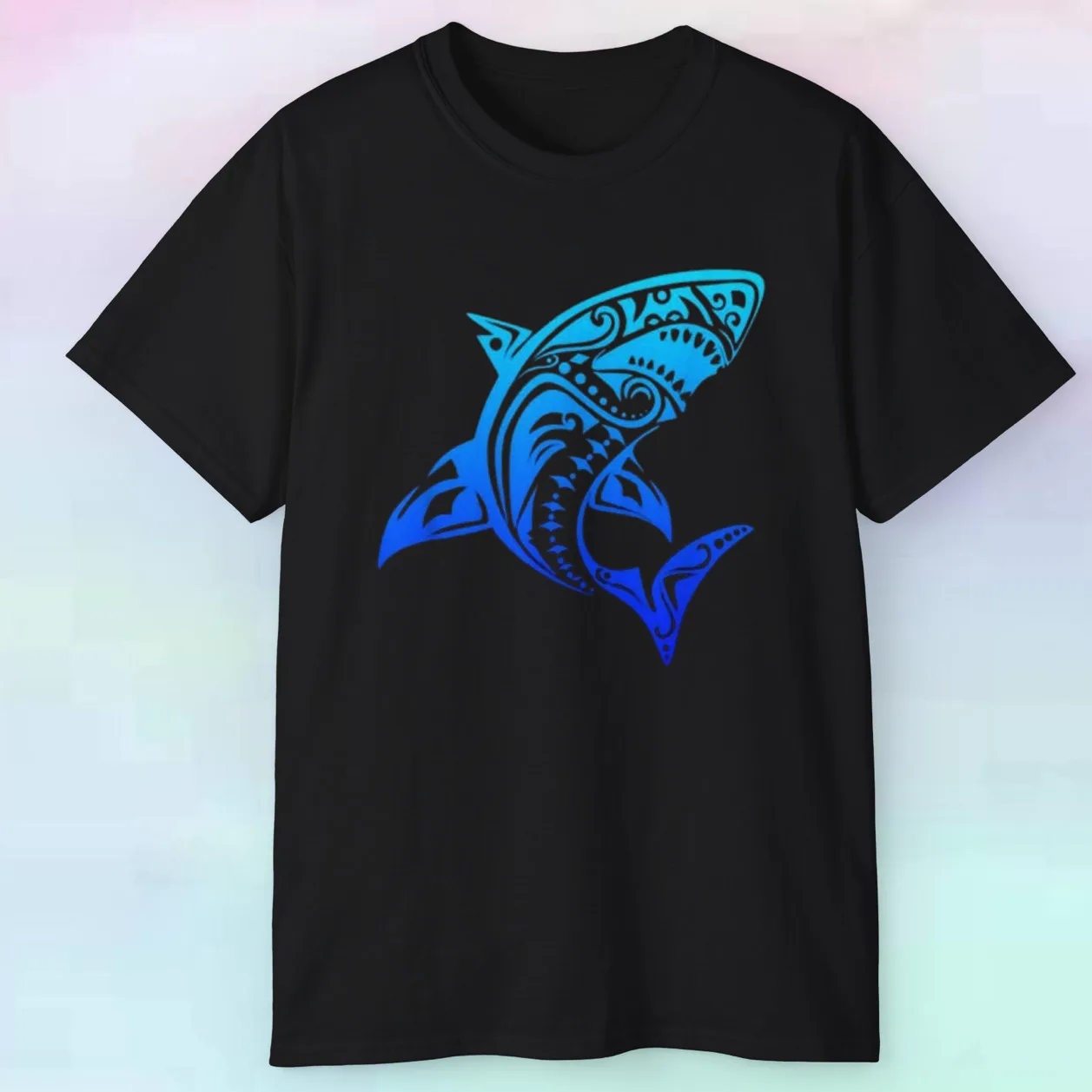 

Men's Women's Tribal Shark Shirt | Great White Sharks Animals Ocean | S-5XL