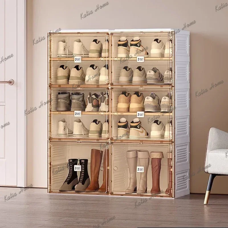 YJ Storage Women Shoe Cabinet Shelves Indoor Door Organizer Living Room Shoe Racks Organizer Dorm Schoenen Opbergsysteem Furnitu