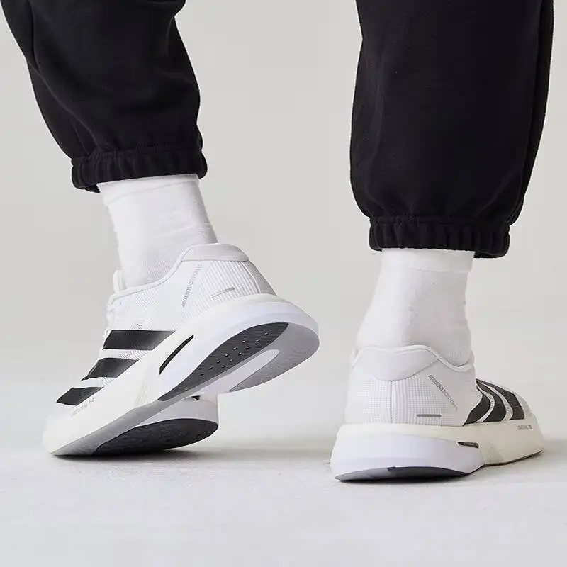 Immagine 7: Scarpe da corsa autentiche da uomo JS4939 Bianco Nero Dot Grey 100% autentiche