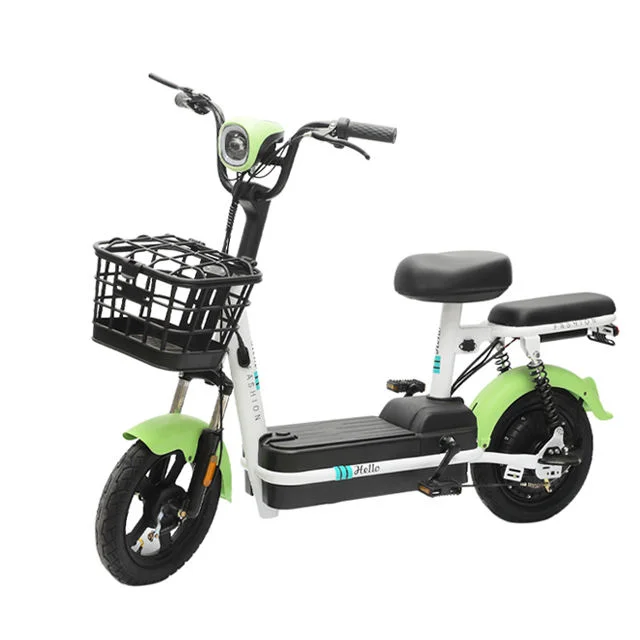 Electric City Bike 48v 400w for Adults 12ah E Motorcycle with LED 50km/H Speed Electronic Sensor Scooter Motorbike