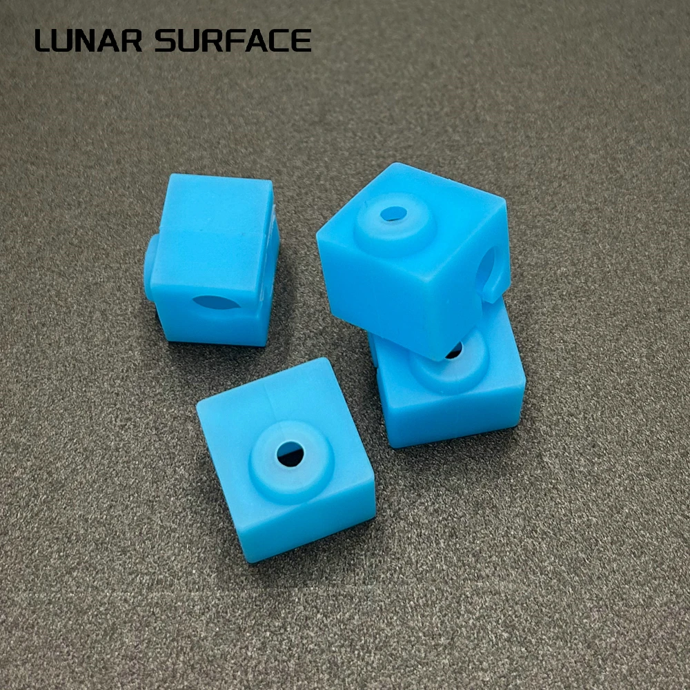 LS-3D Printer Part E3D V5 Silicone Socks J-head Heating Block Protective Case V5 Heated Block silicon Case Cover 3D Printer Part