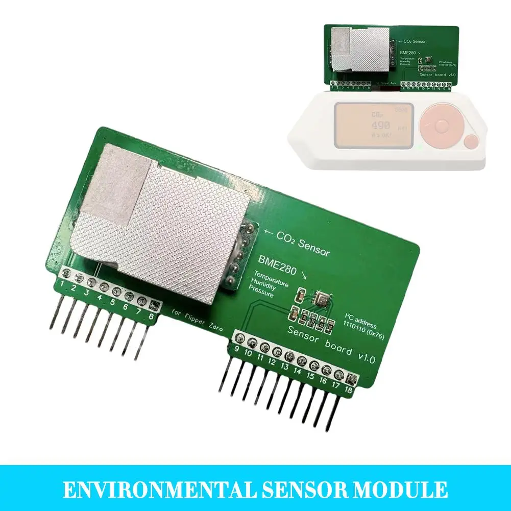 

Environmental Sensor Module Suitable For Flipper Zero Based On MH-Z19 Module Adjustable Measuring Ranges 2000ppm 5000ppm P1D8