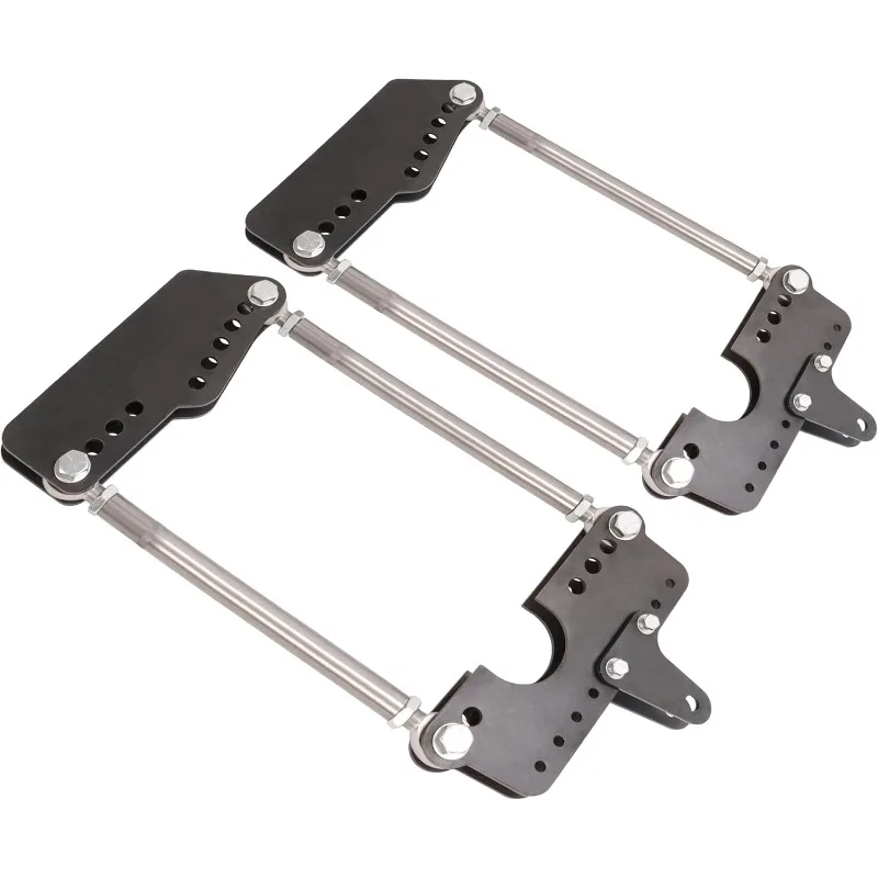 Adjustable Parallel 4-Link Rear Suspension Kit Universal Frame Mount High Horsepower Heavy Duty Steel view 2