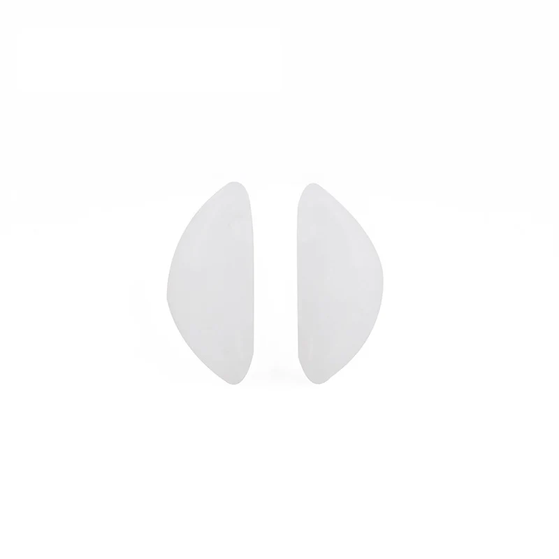 20pcs(10pairs) Silicone Glasses Eyeglasses Nose Pads Optical Frame Repair Accessory Part Push In Insert Black White Red Blue