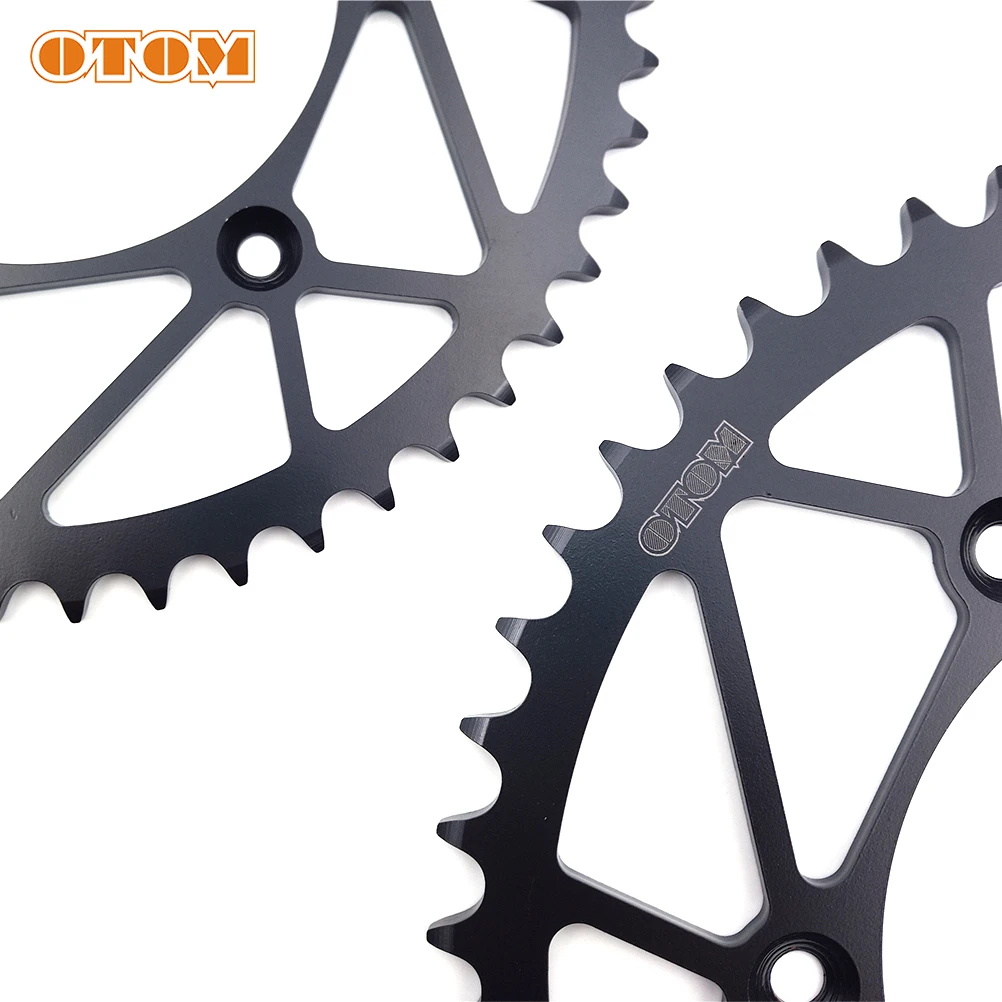 OTOM Motorcycle Rear Sprocket 520 Chain 51T 52T Carbon Steel Back Sprocket Cog For KTM HUSQVARNA GASGAS SXF EXC XCW SMR TC FC TE