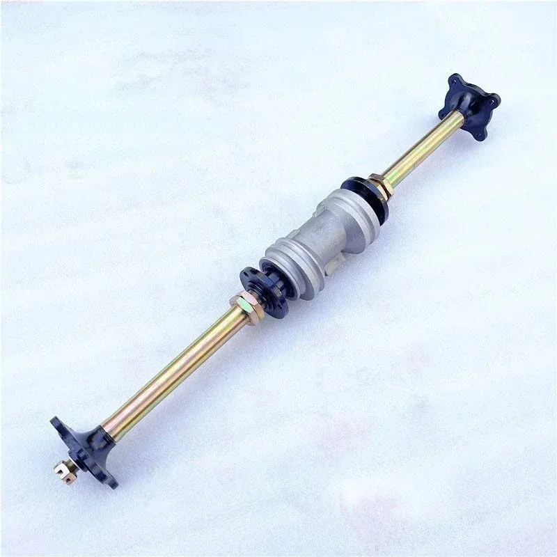 

Аксессуар для модификации четырех колес GY6, дисковый тормозной диск, утолщенный алюминиевый цилиндр с фланцем задней оси 930 мм