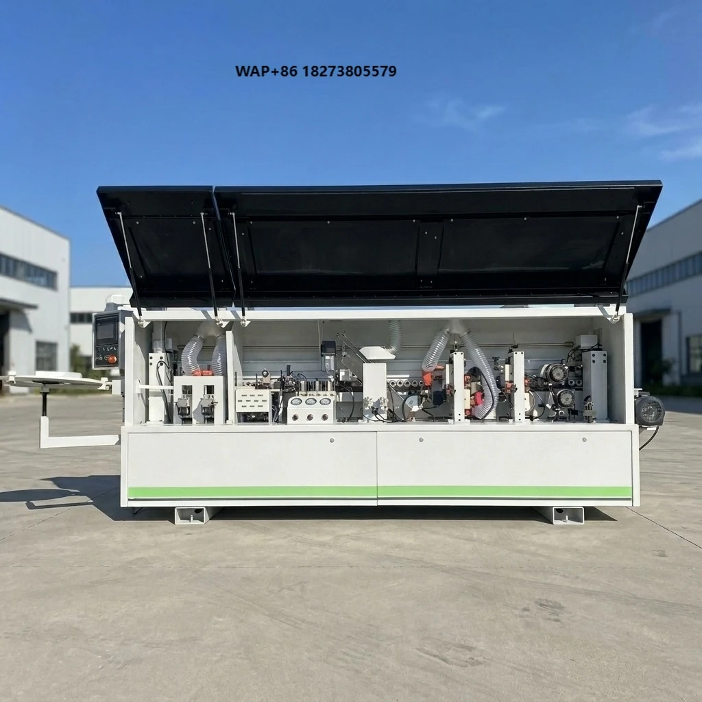 Auto Wood Edge Bander Straight High Speed PVC Woodworking Automatic Edge Banding Machine