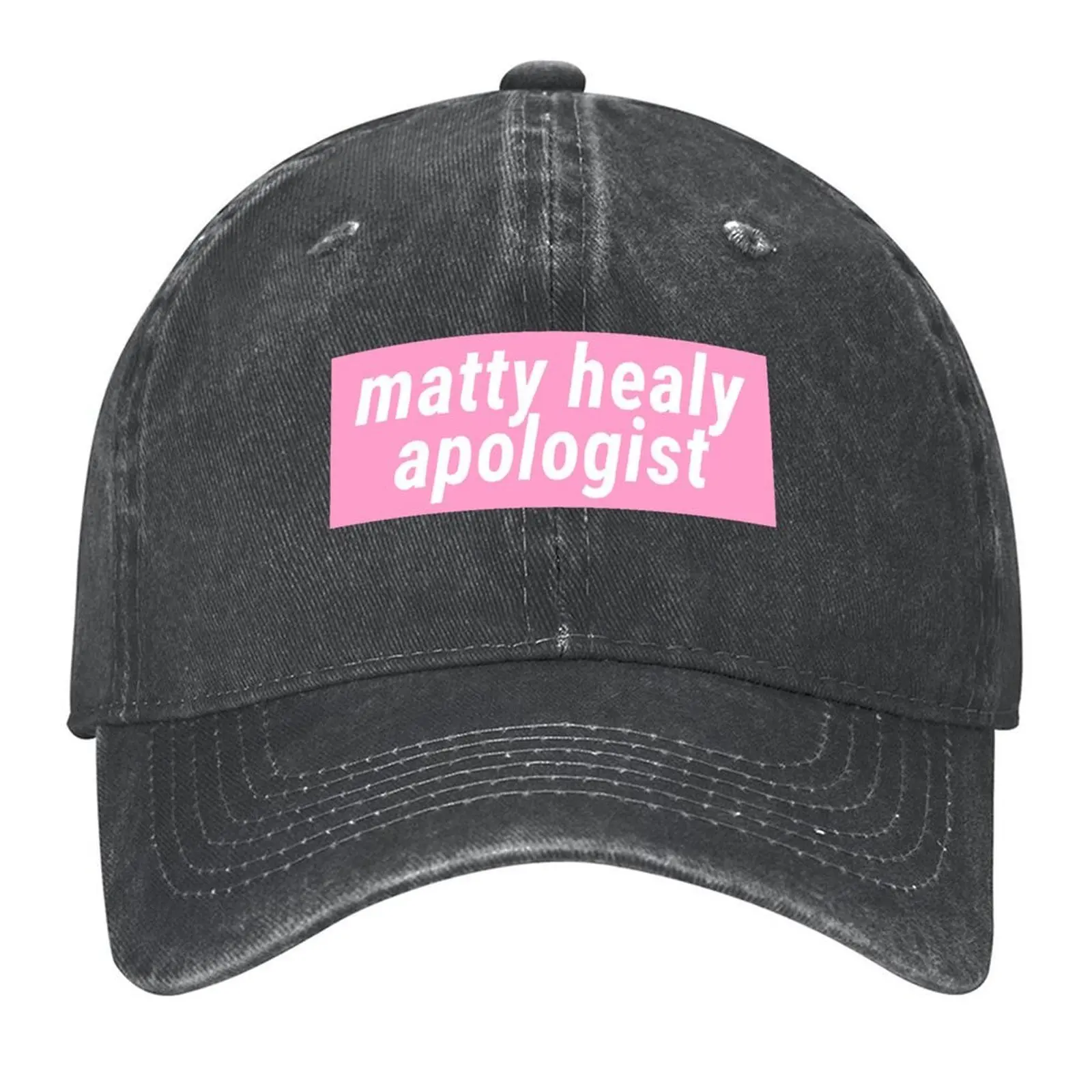 

Matty Healy apologist Baseball Cap Snap Back Hat hats on offer Mountaineering Sunhat Golf Men Women's